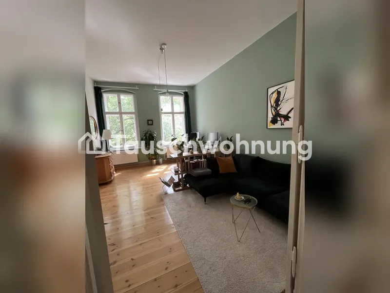 Tauschwohnung: 2-Zimmer Crellekiez, Altbau mit großer Wohnküche und Balkon — photo 1